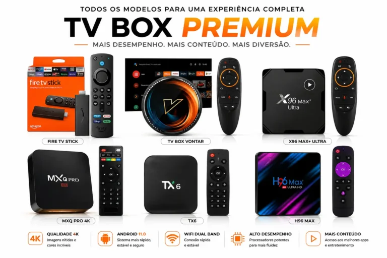 NetMaster IPTV compatível com todas as TV Box